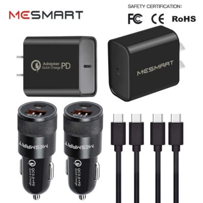 Cable cargador de pared tipo C rápido USB C PD para Apple iPhone 15 Pro Max 15 Plus Foto 1 de 4