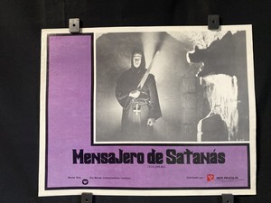 1981~EVILSPEAK~ Clint Howard~R.G. Armstrong~HORROR~ Authentic MEXICAN LOBBY CARD