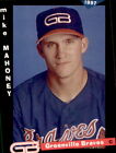 1997 Greenville Braves Grandstand #11 Mike Mahoney Des Moines Iowa Baseball Card