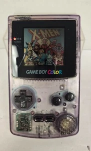 Nintendo Gameboy Color Atomic Purple Gaming Lot *Tested & Working* - Picture 1 of 4