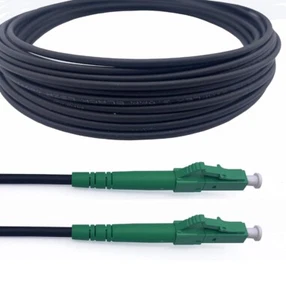 70m LC APC to LC APC Arial drop Fibre Optical Fibre Cable SM 9/125 4mm Simplex - Picture 1 of 3