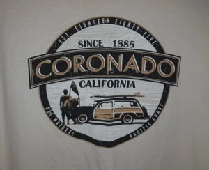 Port & Company Coronado California Pacific Coast Uni sex T-shirt Men's Size L - Picture 1 of 7