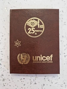 Cartilla unicef Pesetas mundial 82 - Imagen 1 de 4