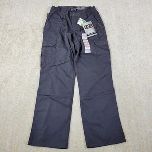 511 Tactical Taclite Pro Pants Womens 8 Gray Charcoal Elastic Waist RipStop - Picture 1 of 18