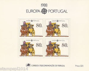 PORTUGAL S/S EUROPA CEPT (1988)   MNH - Picture 1 of 1
