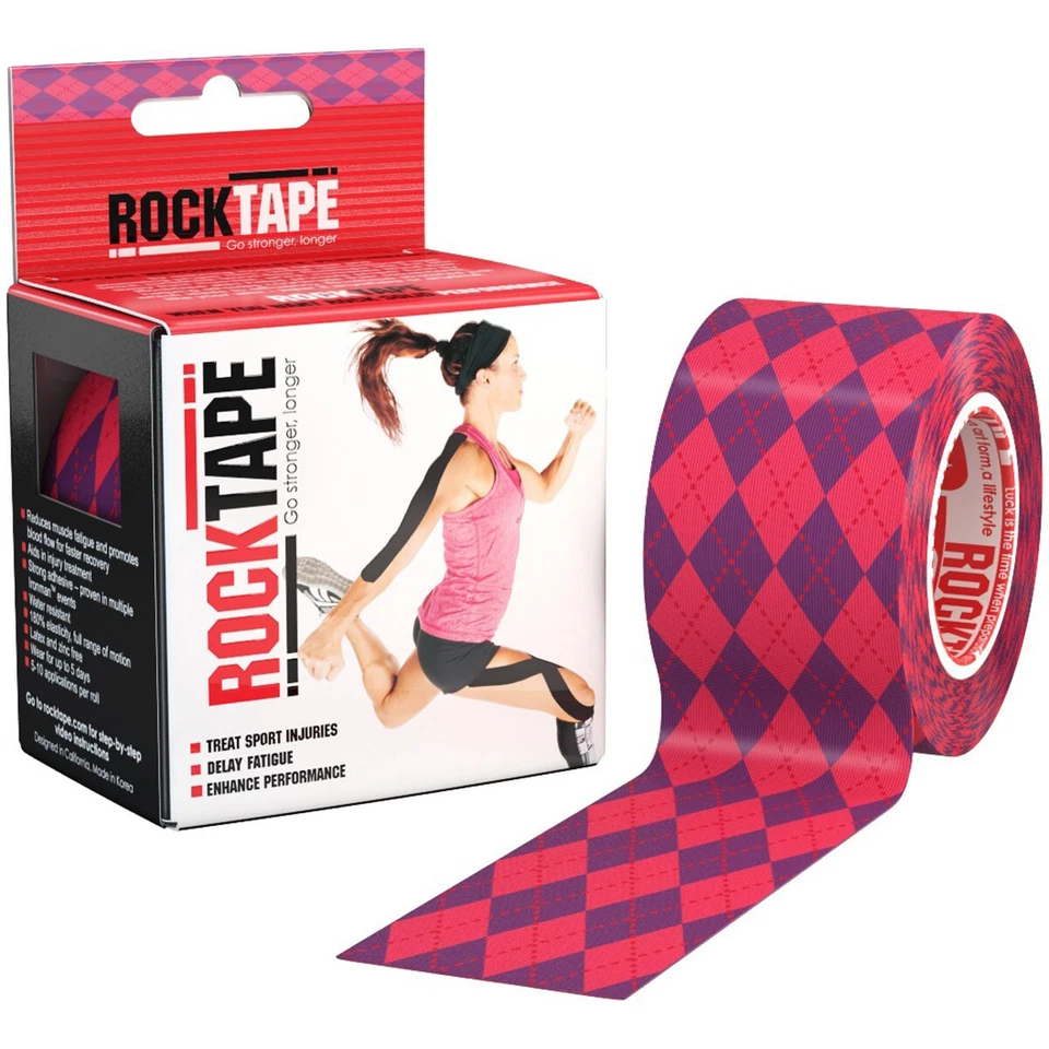 Cinta de kinesiología RockTape de 2" recuperación activa Foto 1 de 1