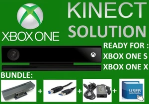 Solución Kinect Uno 2.0 Adaptador Xbox One S, X & PC Lote Listo Para Trabajo - Picture 1 of 8