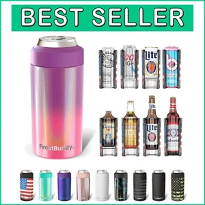Chic Double-Walled Stainless Steel Can Cooler - 24-Hour Temperature Control - Picture 1 of 10