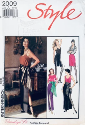 STYLE Vintage 1990s Pattern 1360 | Misses Lined Pencil Skirt | Sizes 8 - 18 NEW - Image 1 of 2