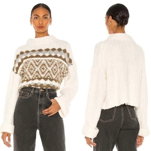 NWT Free People Alpine Pullover SIZE SMALL Orig $148 - Picture 1 of 10