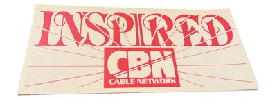 Inspired CBN Cable Network Bumper Sticker Decal - Image 1 of 3