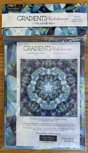 MODA Gradients Kaleidoscope Blue Panel FMQ Free Motion Quilting Panel 57”Sq 2019 - Picture 1 of 3