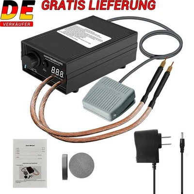 MARKENLOS 18650 Akku Punktschweißgerät Spot Welder Schweißgerät Batterie Punktschweißen DE