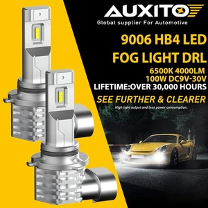 AUXITO 9006 Fog Light LED Bulbs 6500K 40W for Dodge Ram 1500/2500/3500 2003-2008 - Imagen 1 de 10