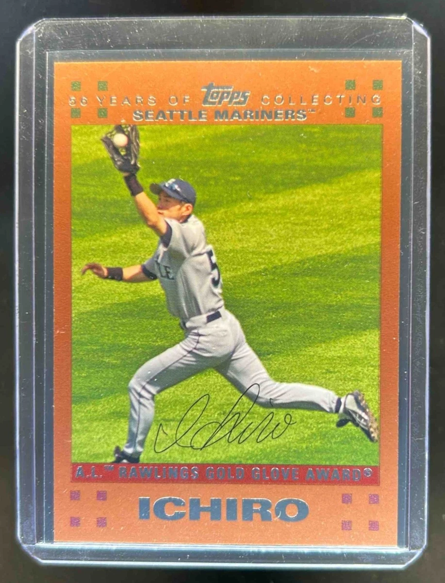 イチロー 激レア 2007 アメリカンリーグロゴパッチ カード topps