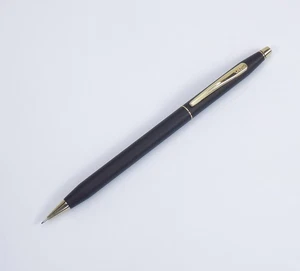 CROSS BLACK  MEET & GOLD TRIM MECHANICAL PENCIL - Picture 1 of 11