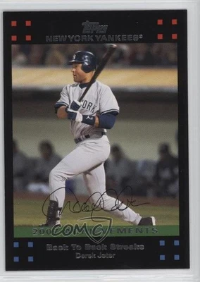 2007 Topps New York Yankees Limited Edition Gift Set Derek Jeter #NYY47 HOF - Image 1 of 2