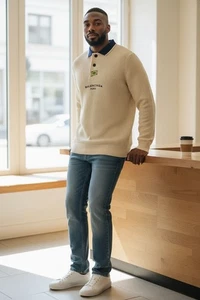 Balenciaga Logo Sports  Sweatshirt Sz. L - Picture 1 of 6