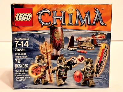 CROCODILE TRIBE PACK Lego LEGENDS OF CHIMA Set #70231 NEW Sealed RETIRED - Image 1 of 4