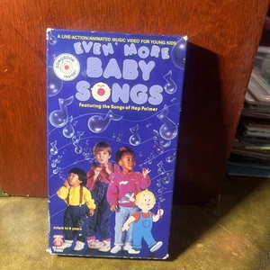 Even More Babysongs VHS Tape 1993 Live Action Animated Music Video For Kids VGC  - Picture 1 of 8