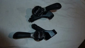 Vintage Shimano Deore XT thumb shifters SL-M730 SIS+Friction - Picture 1 of 5