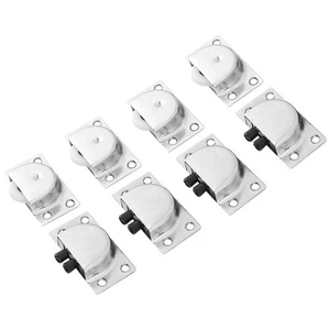 4 pares de ruedas enrollables para muebles ruedas correderas para armario puerta corredera polea - Imagen 1 de 12