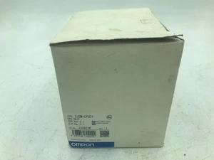 Omron CJ2M-CPU31 PLC CPU Unit 💻 5K Steps EtherNet/IP NEW OPEN BOX 📦 - Picture 1 of 3