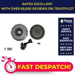 Clutch Kit fits PEUGEOT 3008 1.6D 09 to 16 240mm NAPA 2052Z1 9684841380 Quality - Picture 1 of 7