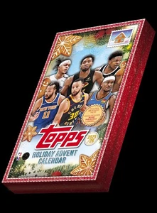 2025-26 Topps Basketball Sealed Holiday Advent Calendar Box NBA IN HAND 🎄🏀 - Bild 1 von 1