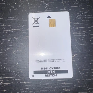 MUTOH INK Smart Chip Card Ms41- Cyan - Picture 1 of 1