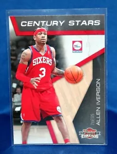 2010 Panini Threads Century Stars Allen Iverson Philadelphia 76ers #2 - Picture 1 of 2