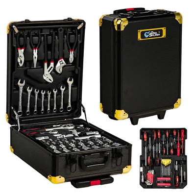 Apprentice Tool Kit 499 PCs Hard Case Mechanic Plumber Trade Sockets Spanners - Image 1 of 4