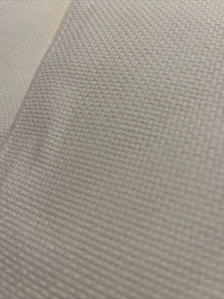 AIDA 14 COUNT CT WHITE CROSS STITCH FABRIC - Image 1 of 1