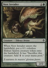 Magic the Gathering MTG Nest Invader (201) Rise of the Eldrazi   LP