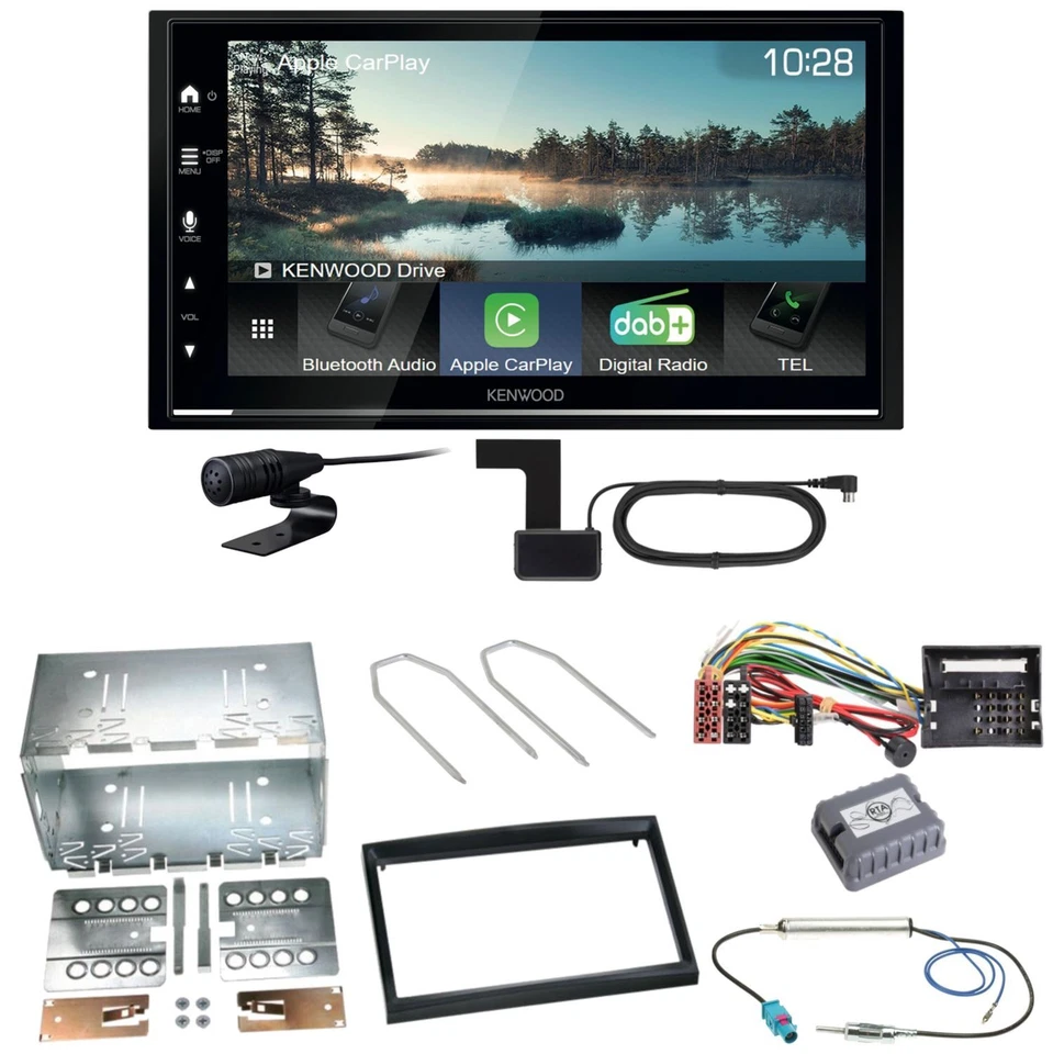 Kenwood DMX7722DABS Android Auto Einbauset für Citroen C2 C3 Berlingo Jumpy - Bild 1 von 1