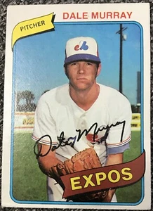 1980 Topps Dale Murray Montreal Expos Krug Vintage Sammelkarte Baseball # 559 - Bild 1 von 2
