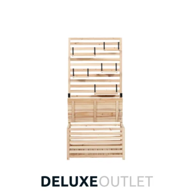 Sichtschutz Blumenkasten Gartenbank Sitzbank Balkon Terrasse OUTLETWARE  - Bild 1 von 4