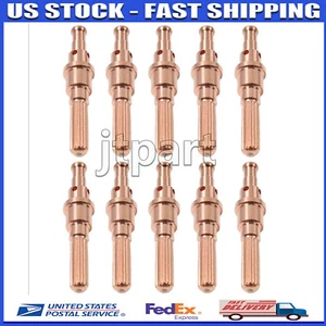 10Pcs Plasma Cutter Electrodes for Thermal Dynamics SL60 SL100 PK20 9-8232 - Picture 1 of 4