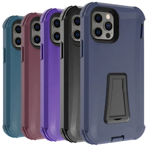 For iPhone 12 11 Pro Max Xr 6 6s 8 7 Plus SE2 Case Rugged Cover+Screen Protector - Picture 1 of 32