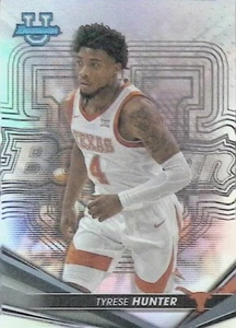 2022-23 Topps Bowman's Best U University Refractor Texas Tyrese Hunter - Bild 1 von 2