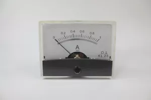 Messinstrument 0 - 1 A DC zum Einbau Analog Amperemeter - Bild 1 von 3