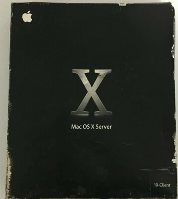 Apple Mac OS X Server 10-Client License Sealed Box M9235Z/A - Image 1 of 4