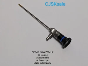 OLYMPUS WA70841A 4mm 30 Degree Autoclavable Arthroscope Made In Germany  (USED). - Picture 1 of 14