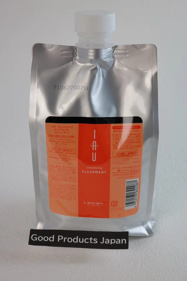 【Refill】Lebel IAU Cleansing Clearment Shampoo 1000ml  Clear Floral From Japan - Image 1 of 1