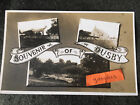 c1912 Ousby Village Multi View Nr Langwathby Penrith Cumbria RP Postcard