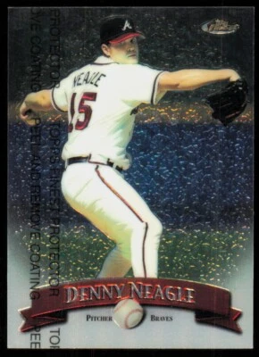 1998 Topps Finest w/Coating Denny Neagle Atlanta Braves #95 - Image 1 of 2