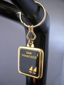 San Francisco California Souvenir Keyring - Picture 1 of 4