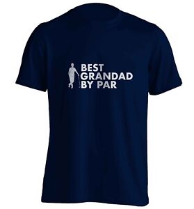 Best Grandad by par, t-shirt family grandson granddaughter golf sport fun 7224
