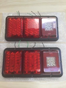 TWO  Triple (ALL) LED Tail Light for RV / Camper / Trailer / Motorhome / 5/Wheel - Picture 1 of 5
