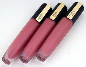 3-Pack L'Oreal Paris Rouge Signature Matte Liquid Lip Stain #458 Admired 0.23 Oz - Picture 1 of 3